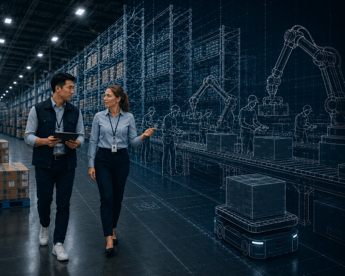 Transformation des systèmes d'information et industrie 4.0